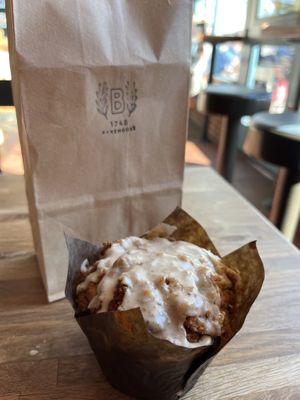 Vegan apple spice muffin   at 1748 Bakehouse in Jacksonville