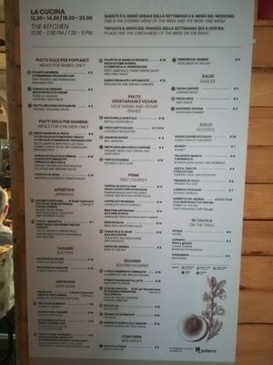 Menù 2 at Un Posto a Milano in Milan