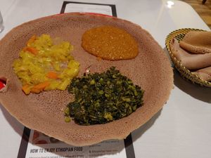 food at Zagol Ethiopian in Reno