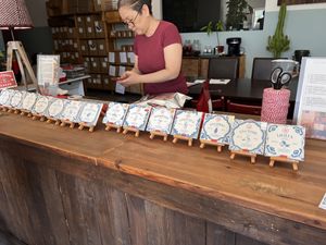 Innen  at Feitoria do Cacao in Aveiro