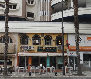 Always very quite when we passed by at Taj Palace in Malaga