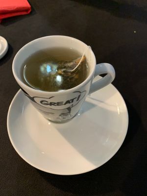 Green spring tea at Taj Palace in Malaga
