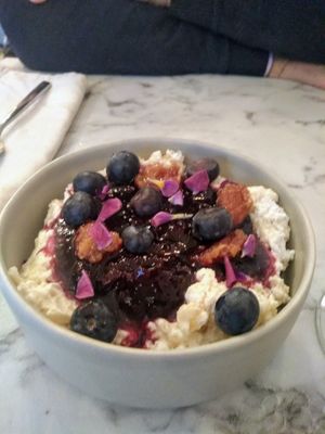 Riz au lait at Urban Greener in Paris