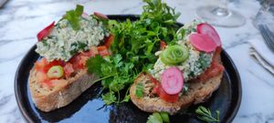 Tapas at Urban Greener in Paris