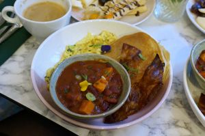 Christmas brunch: English breakfast at Urban Greener in Paris