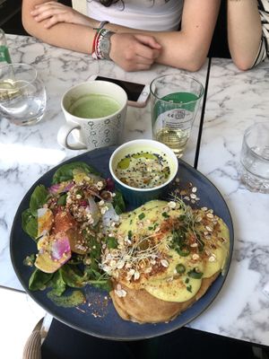 Table (with drinks)  at Urban Greener in Paris