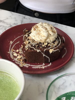 Chocolate cake  at Urban Greener in Paris