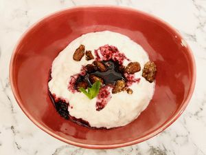 Rice pudding   at Urban Greener in Paris