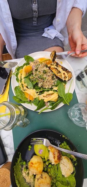 Glazed eggplant at Urban Greener in Paris