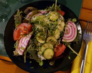 Zucchini mille feuilles was ok at Urban Greener in Paris