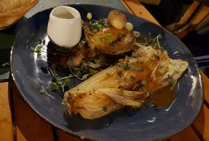 Potato cake at Urban Greener in Paris