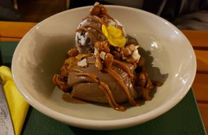 Deconstructed Snickers did not taste like Snickers but what's not to like at Urban Greener in Paris