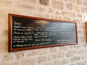 Week menu at Urban Greener in Paris