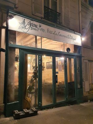 The restaurant at Urban Greener in Paris
