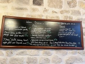Today’s menu   at Urban Greener in Paris