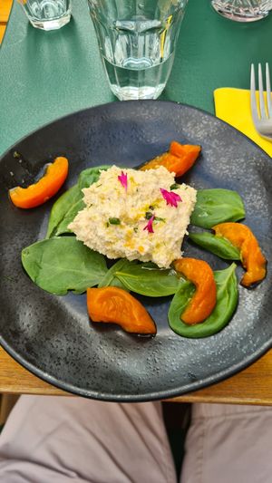 Cashew truffle cream at Urban Greener in Paris