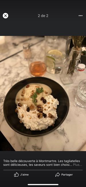 Nuage de riz au lait , espuma de caramel  at Urban Greener in Paris