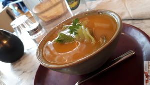 Panna cotta at Urban Greener in Paris