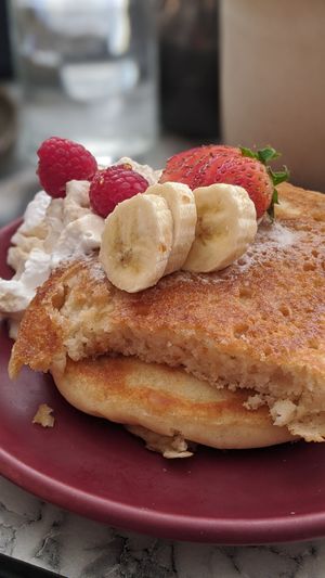 Pancakes sucrés at Urban Greener in Paris