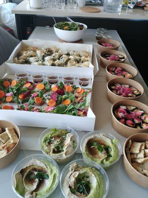Catering service at Urban Greener in Paris