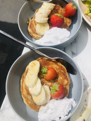 Pancakes at Urban Greener in Paris