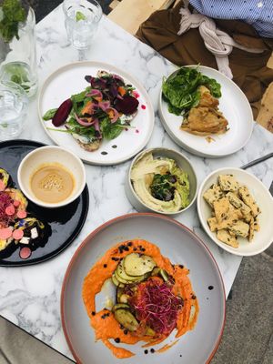 Tapas du soir at Urban Greener in Paris