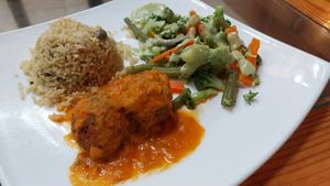 Menu del dia at Restaurante Vegetariano Inti Raymi in Ibarra