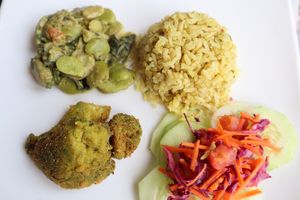   at Restaurante Vegetariano Inti Raymi in Ibarra