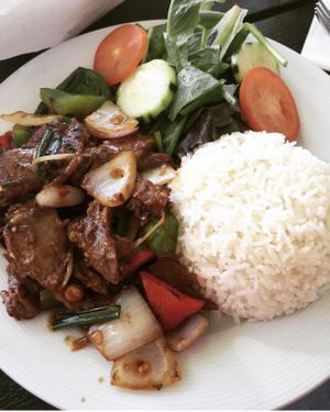 Fabulous Mongolian  at Loving Hut in Orange