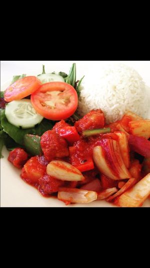 Tangy Orange at Loving Hut in Orange