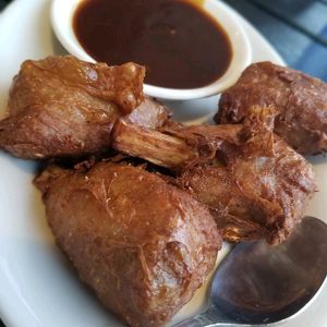 drumsticks  at Loving Hut in Orange