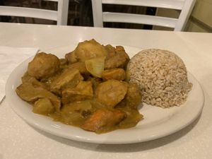 Guru Curry at Loving Hut in Orange