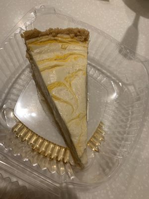 Mango cheesecake at Loving Hut in Orange