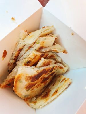 Green Onion Pancake at Dumpling the Noodle in Seattle