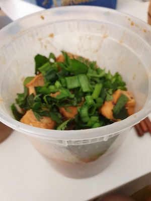 Noodle dish at Dumpling the Noodle in Seattle