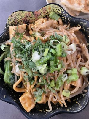 Chili the garlic tofu—meh   at Dumpling the Noodle in Seattle