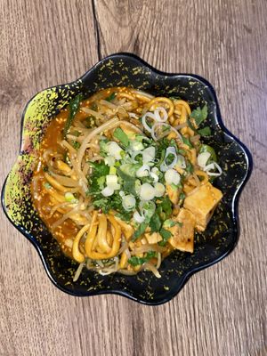 Chili the garlic tofu lamen  at Dumpling the Noodle in Seattle