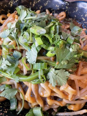 Chili the veggie lamen  at Dumpling the Noodle in Seattle