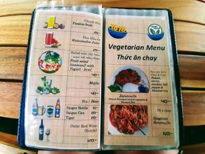 Menu at YoYo Vegetarian Food - Seaside in Phan Thiet