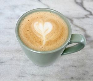 Oat latte at Bounty Beets - Le Meridien Mina Seyahi in Dubai