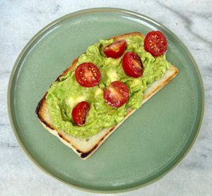 Avocado toast  at Bounty Beets - Le Meridien Mina Seyahi in Dubai