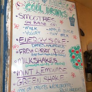 Cool Drinks! at Tree of Life in Safed