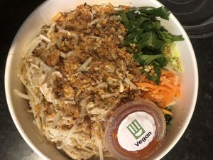 'Chicken' wok fried noodles  at Pho in Sheffield