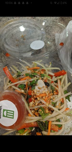 Vegan this! Chicken salad at Pho in Sheffield