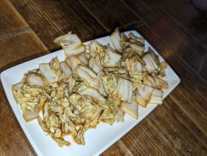 Side of Chinese leaves at Pho in Sheffield