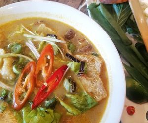 Curry noodle soup at Pho in Sheffield