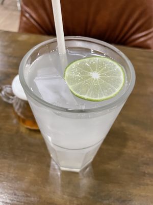 Fresh lemonade (part of a set with a rice bowl for 199 baht)  at Veganerie - Nana in Bangkok