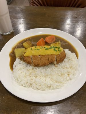 Katsu curry is a must   at Veganerie - Nana in Bangkok