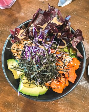 One of my favourites. I think I had this salad bowl 3 times in the same week.  at Veganerie - Nana in Bangkok