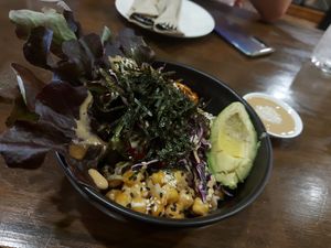 Quinoa bowl at Veganerie - Nana in Bangkok